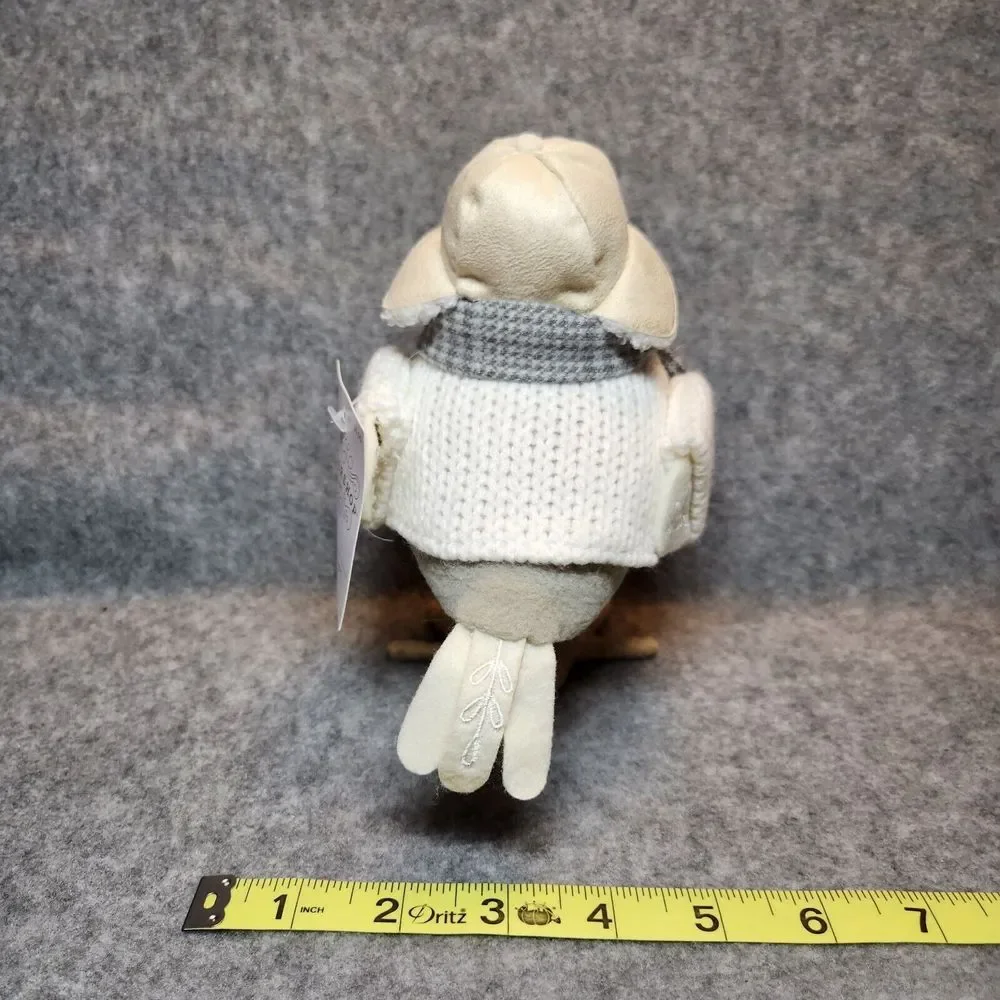 Fabric Bird with Grey Scarf Wondershop Target - TRICOT
